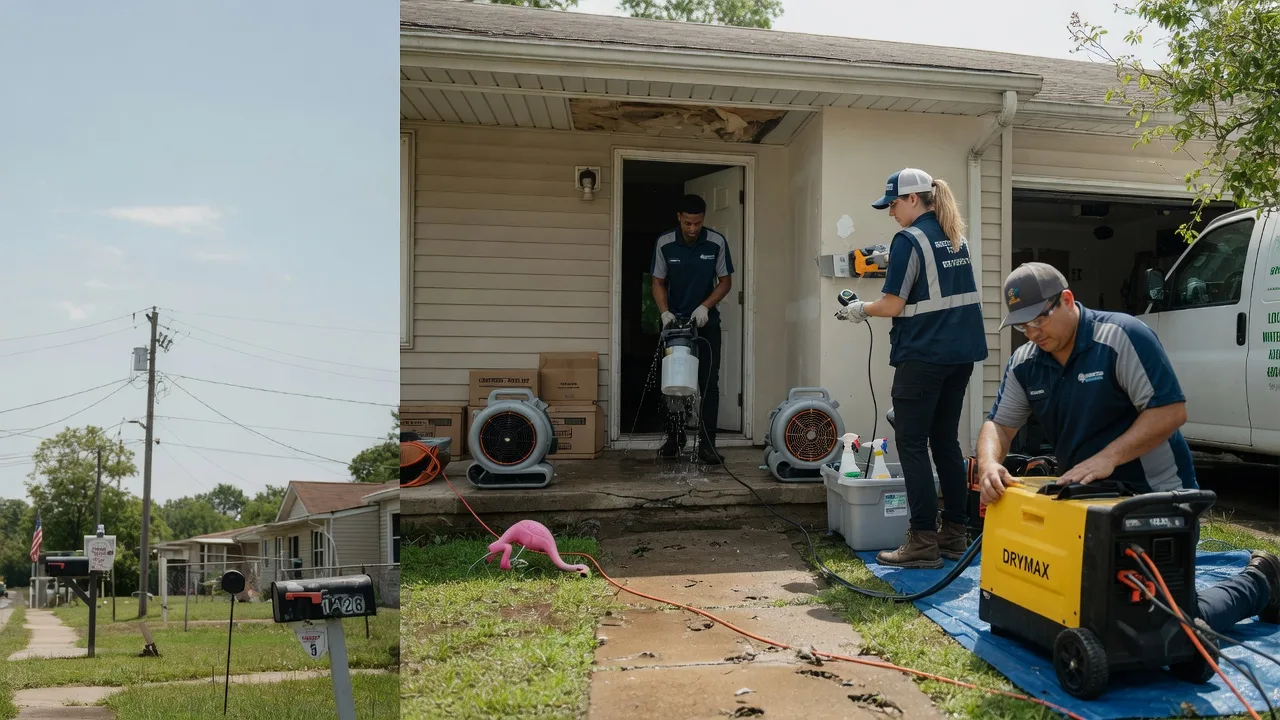 Storm Damage Water Removal in Bruceville, TX near me